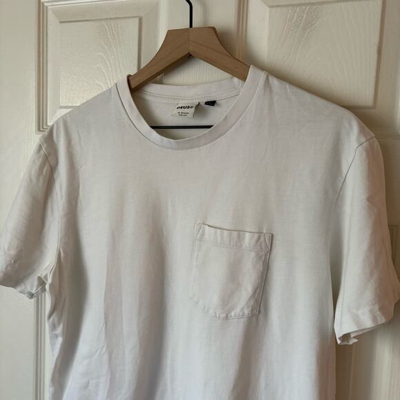 Deus ex Machina Men's White Pocket T-Shirt size large - Picture 2 of 5